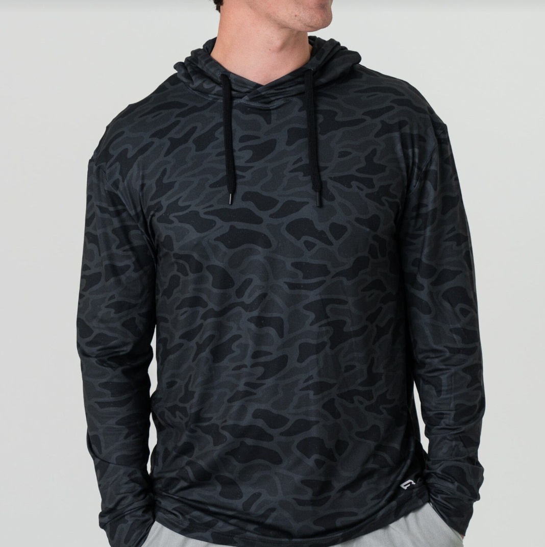 Black Camo Performance Hoodie