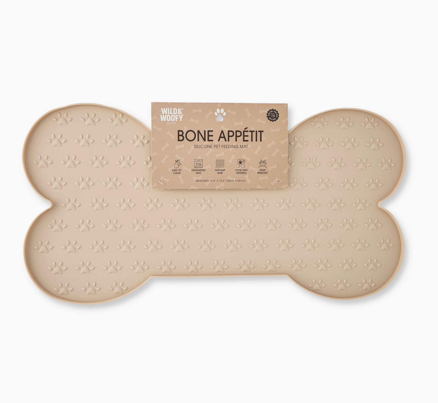 Dog Bone Silicone Pet Feeding Mat