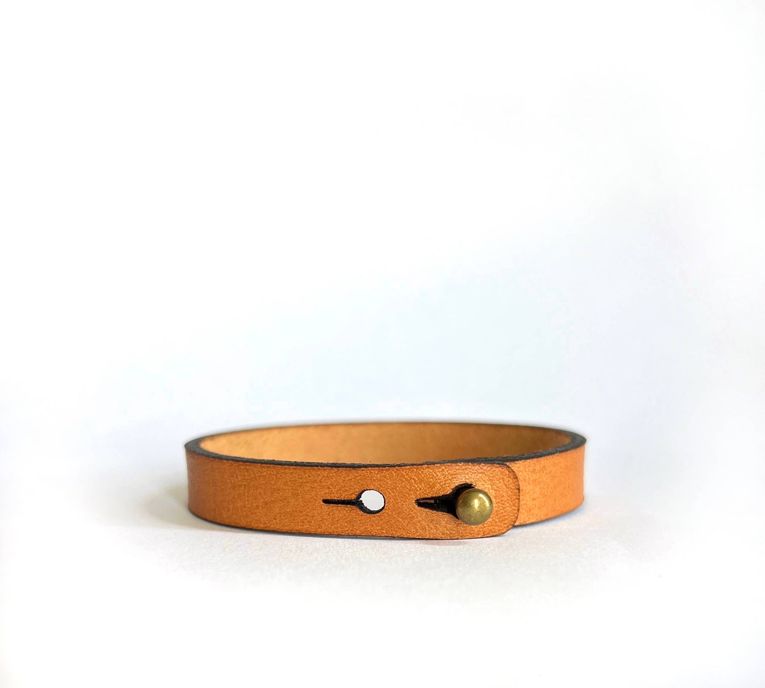 Let Them Leather Bracelet