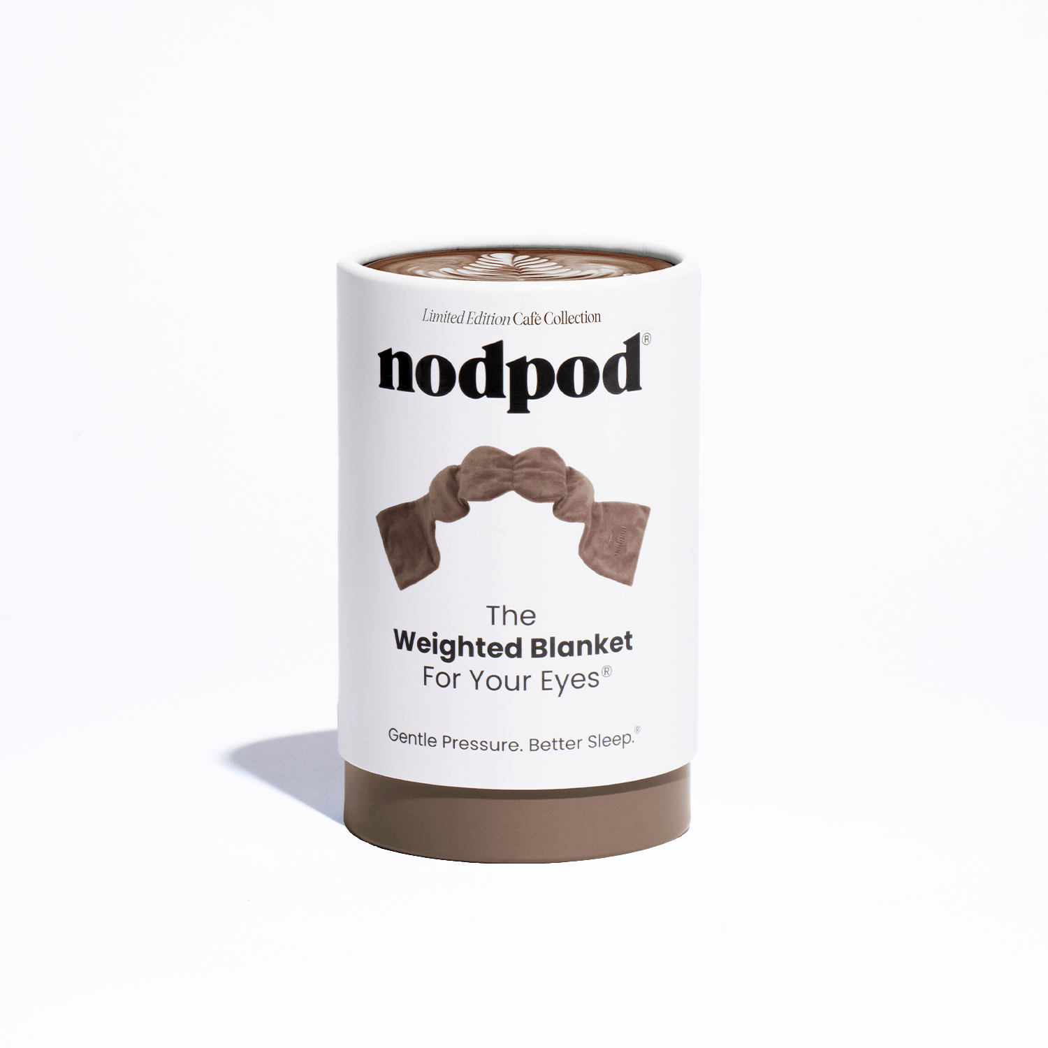 Nodpod Weighted Sleep Eye Mask - Mocha