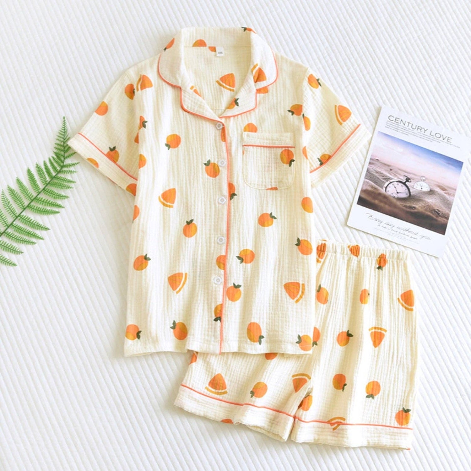 Fruit Pattern Pajama Set