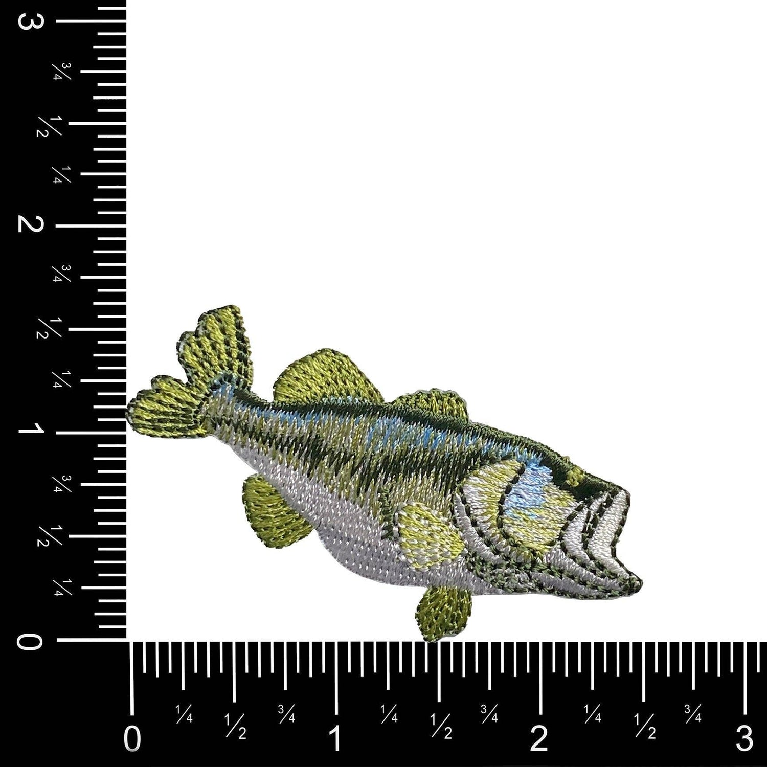 Largemouth Bass Iron-on Patch