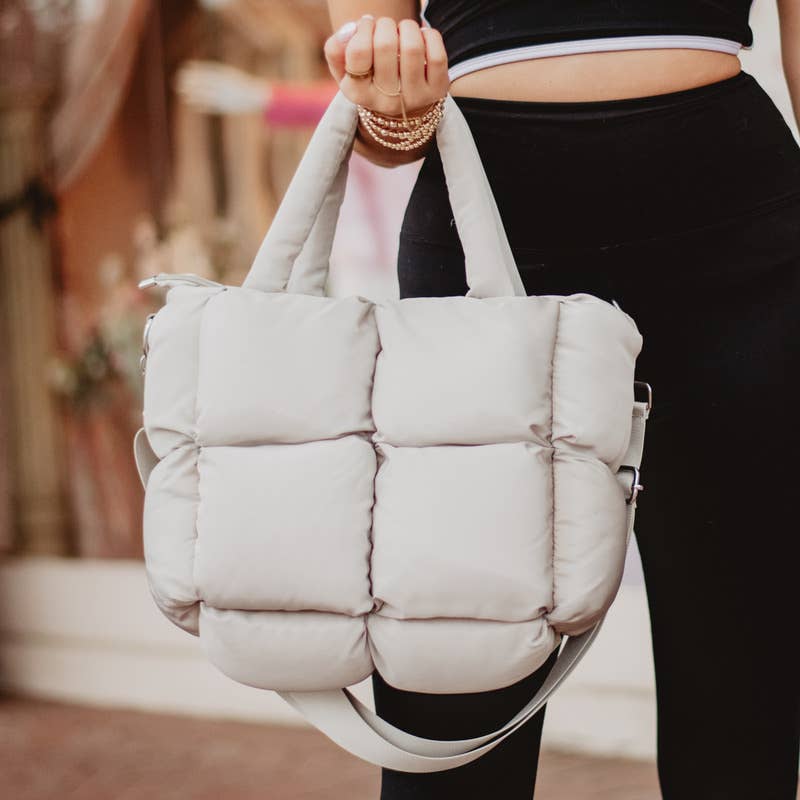 Sand Easter Mini Tote Purse
