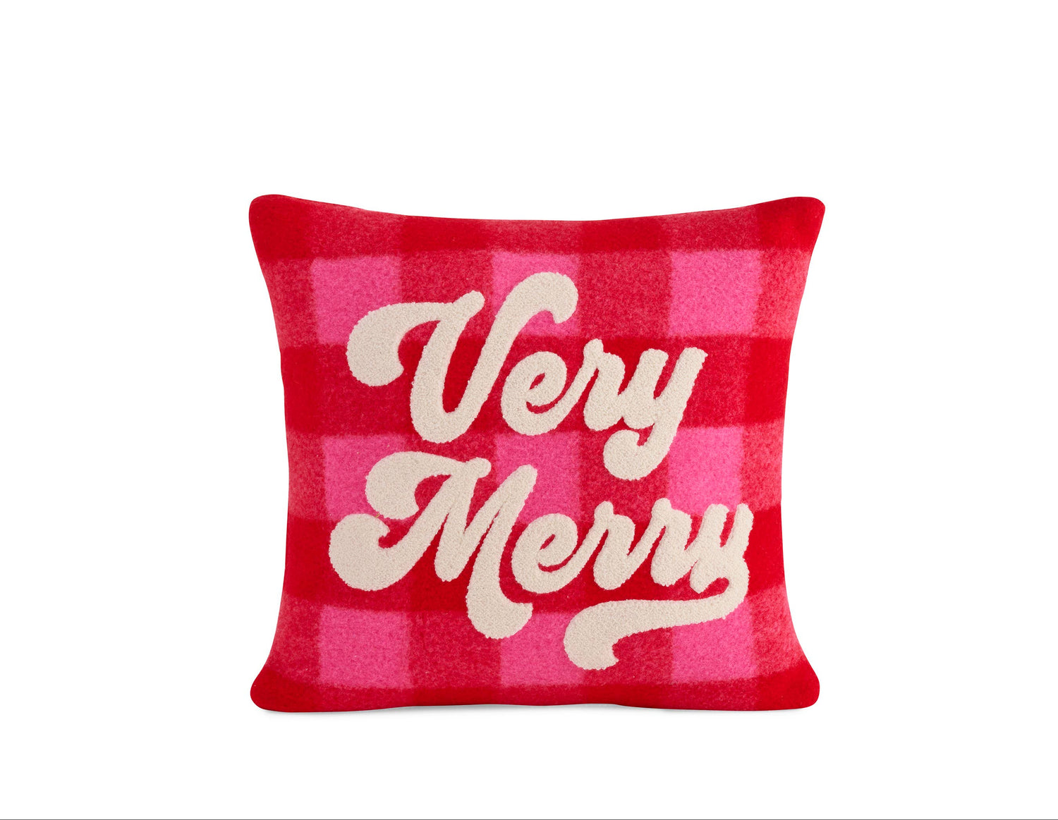 Very Merry Plaid Pillow