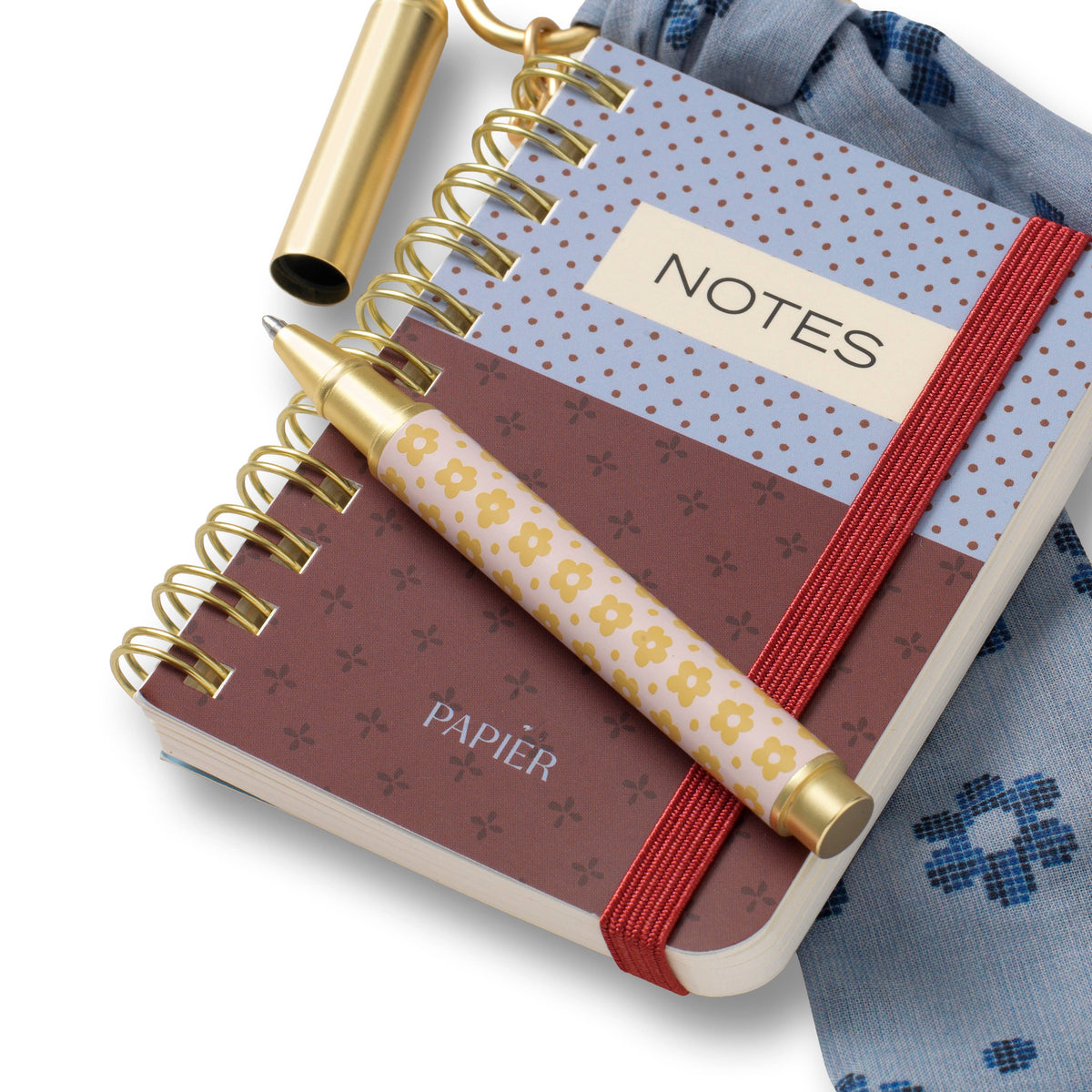 Pocket Notes Charm Keychain