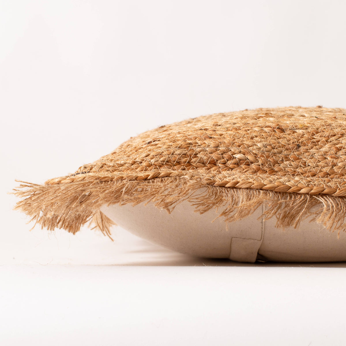 Earth Weave Jute Lumbar Pillow