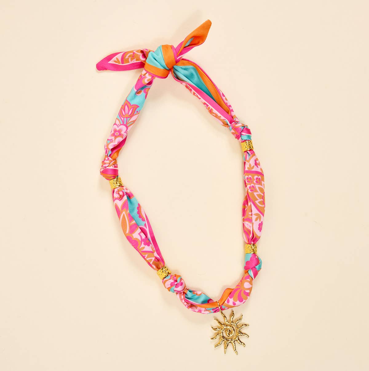 Make a Statement Scarf Necklace – Paisley Glow