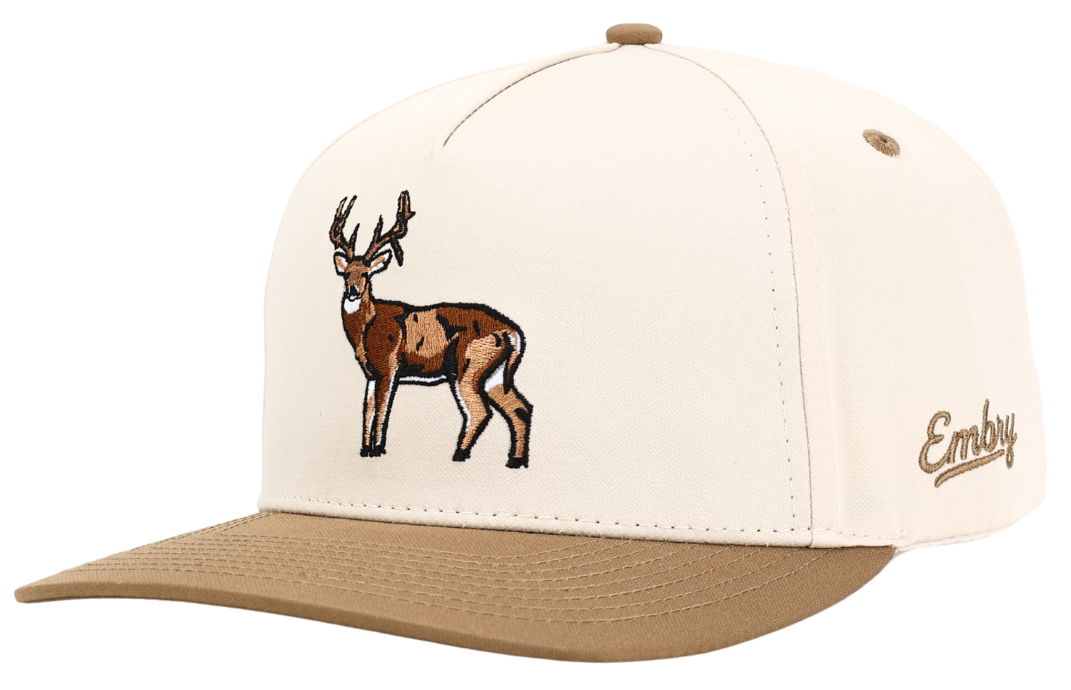 Cream/Tan Buck Trucker Hat