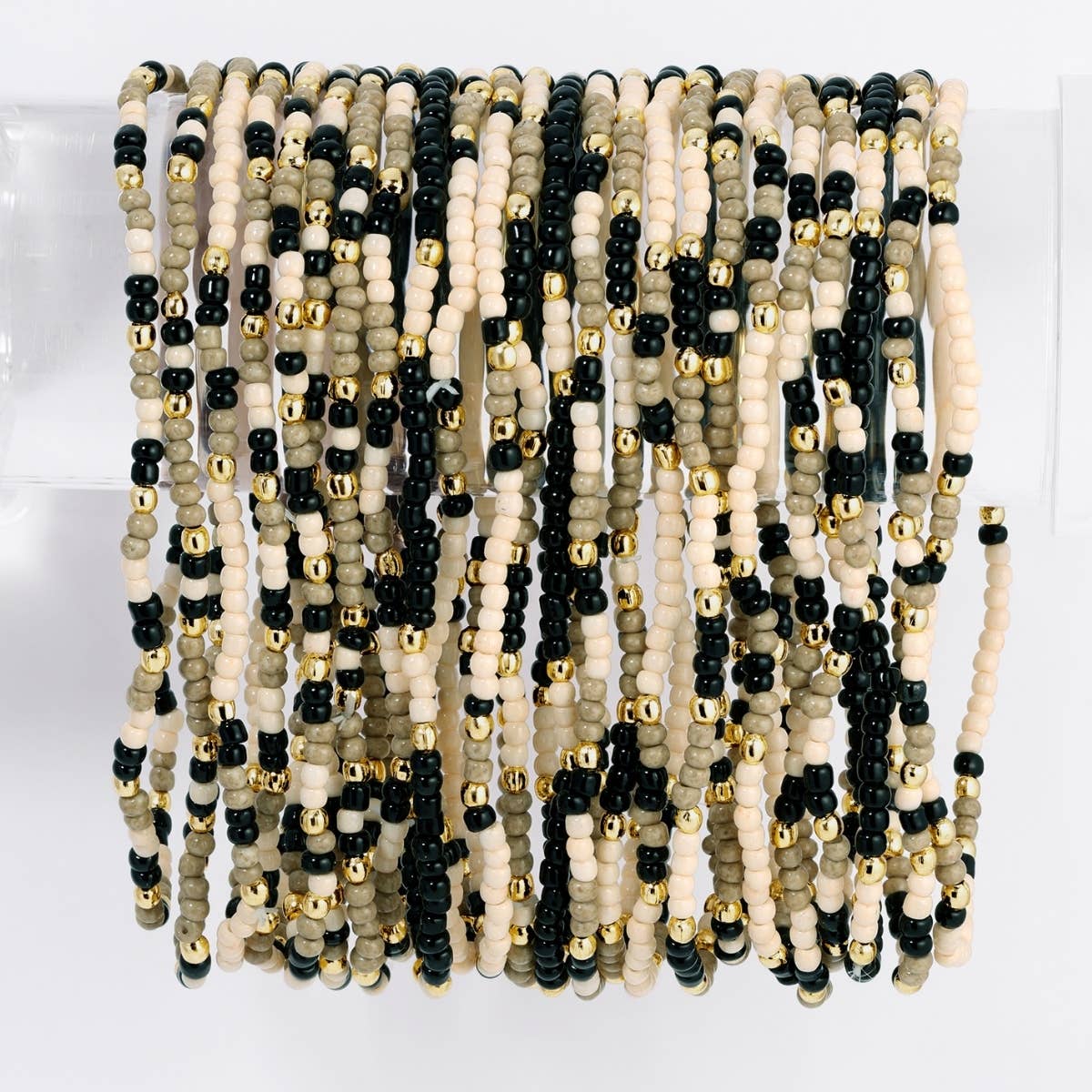 Assorted Stretch Seed Bead Bracelets