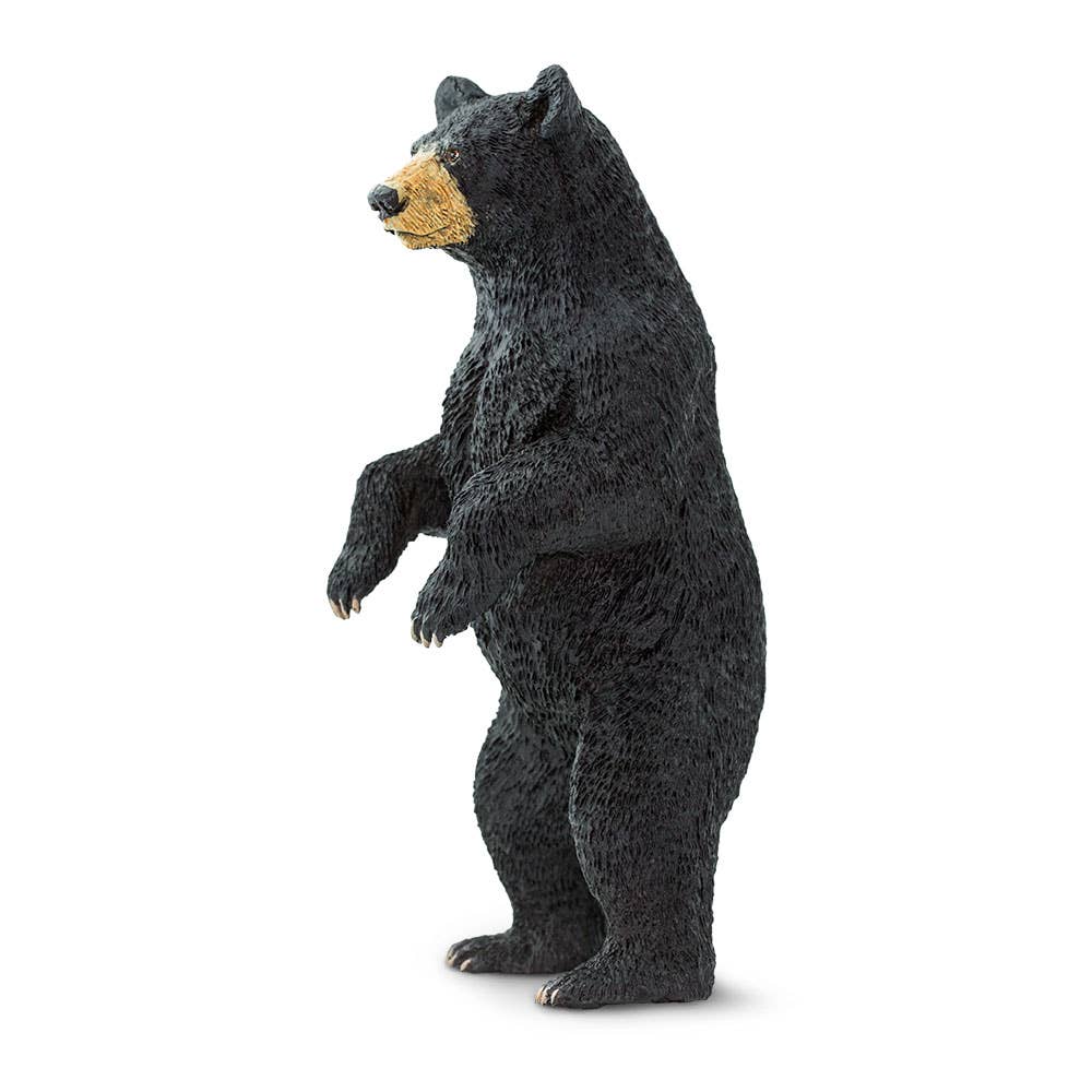 Black Bear Toy Figurine