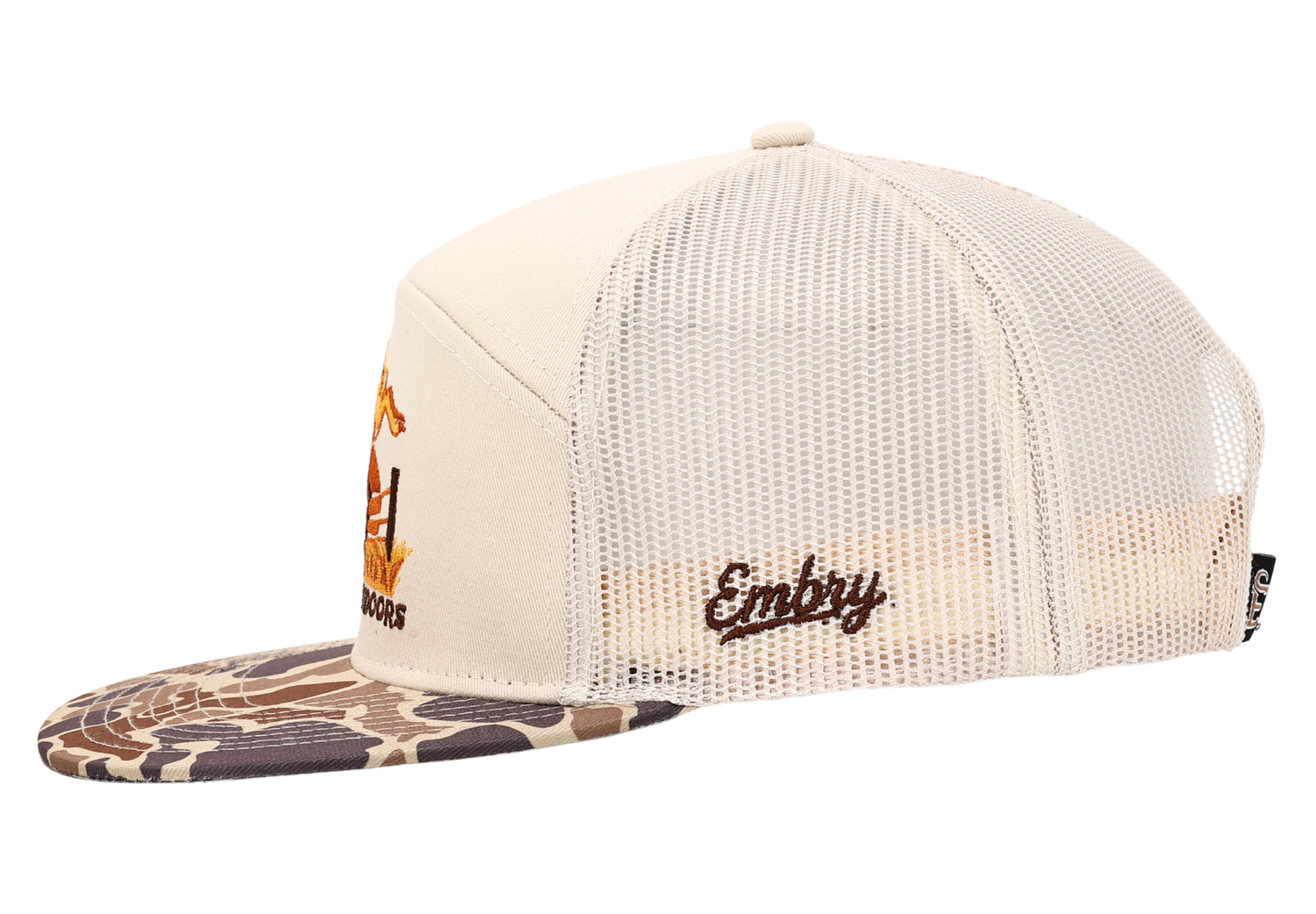 Embry x Barnes Duck Camo 7 Panel Hat