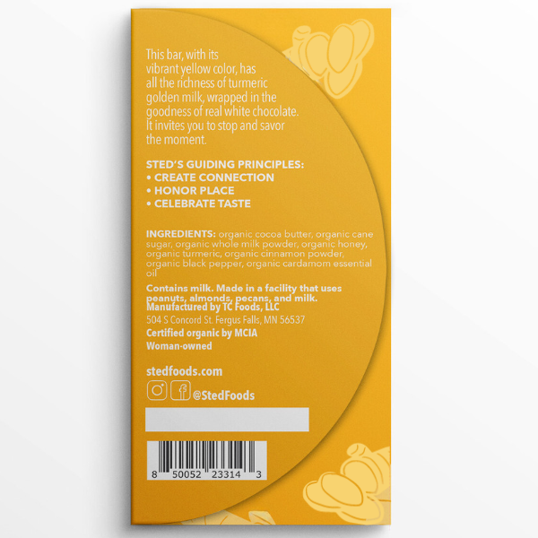Mini Golden Milk Candy Bar