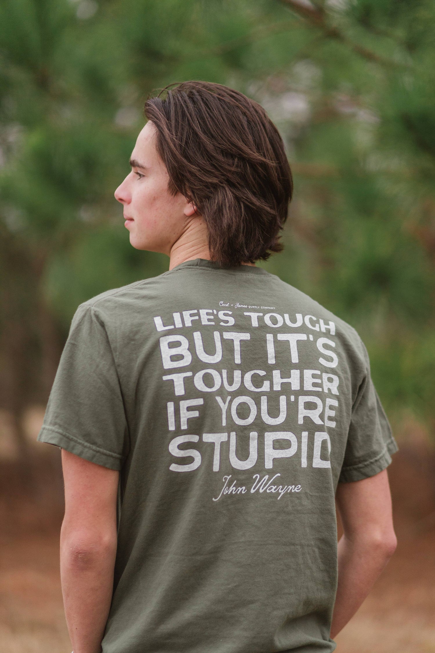 Tougher If You're Stupid Men's T-shirt