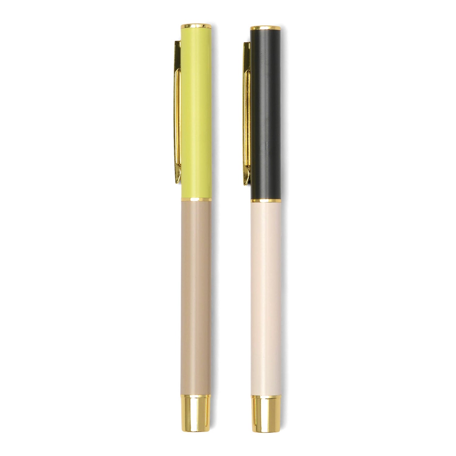 Color Block Pens, Set Of 2
