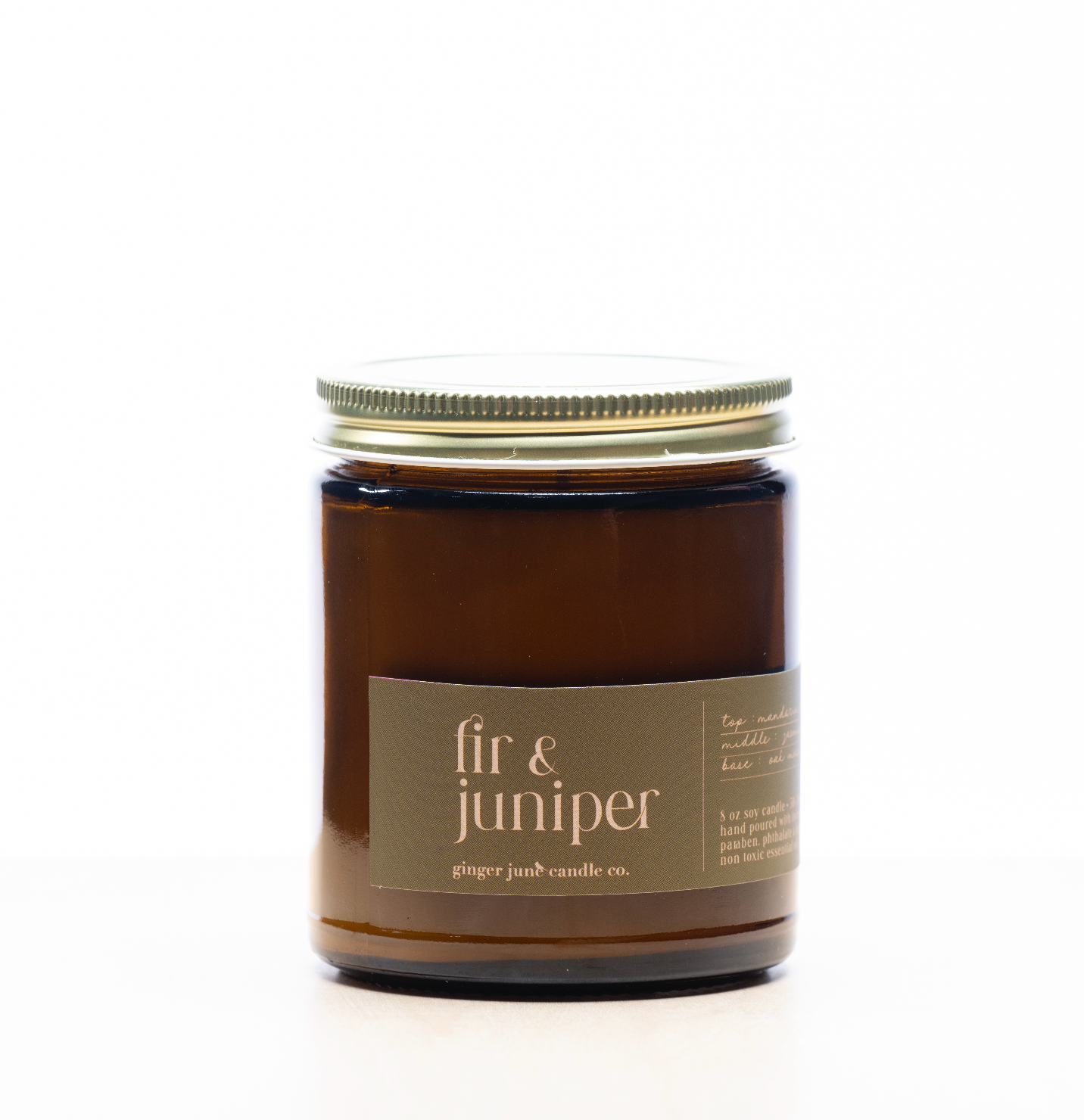 Fir & Juniper 8 oz. Soy Candle