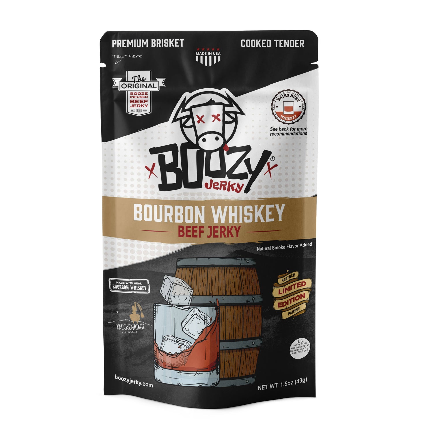 Bourbon Whiskey Beef Jerky