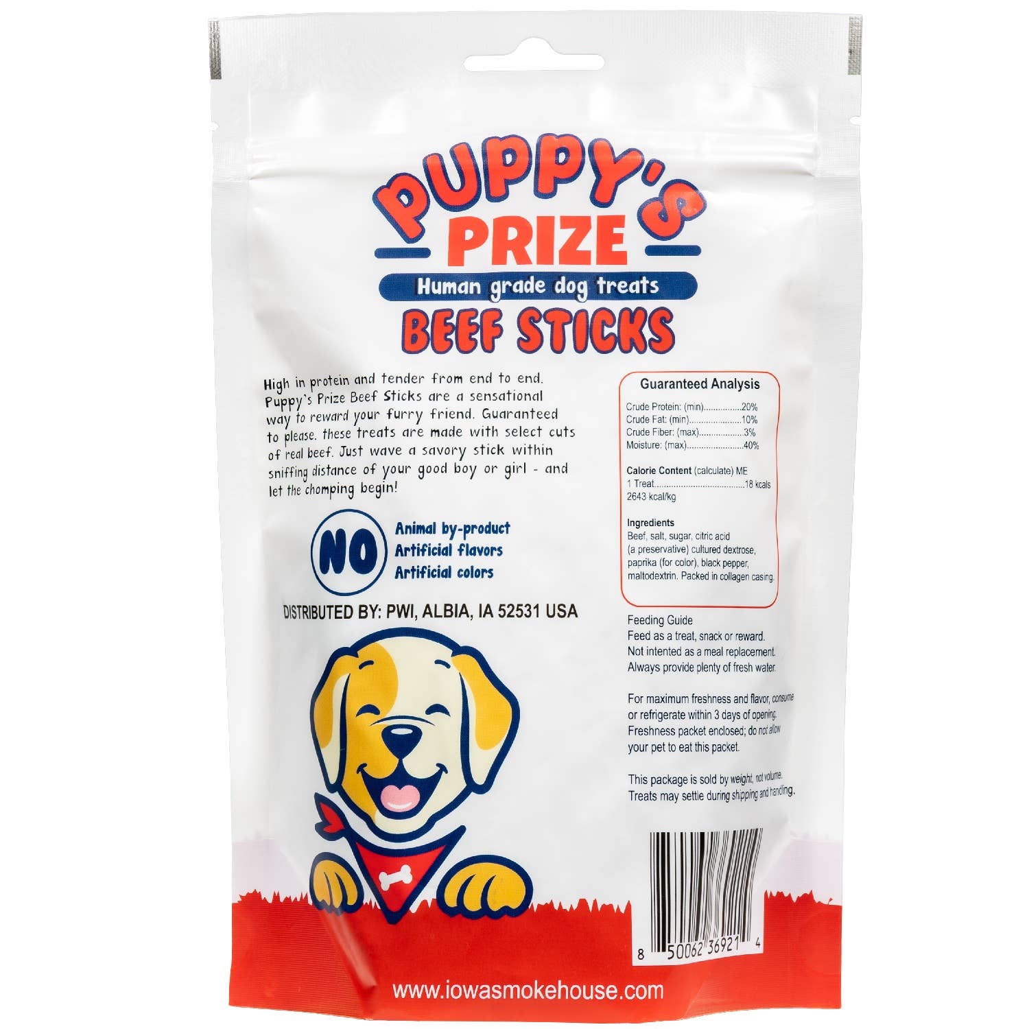 Puppy's Prize Beef Sticks