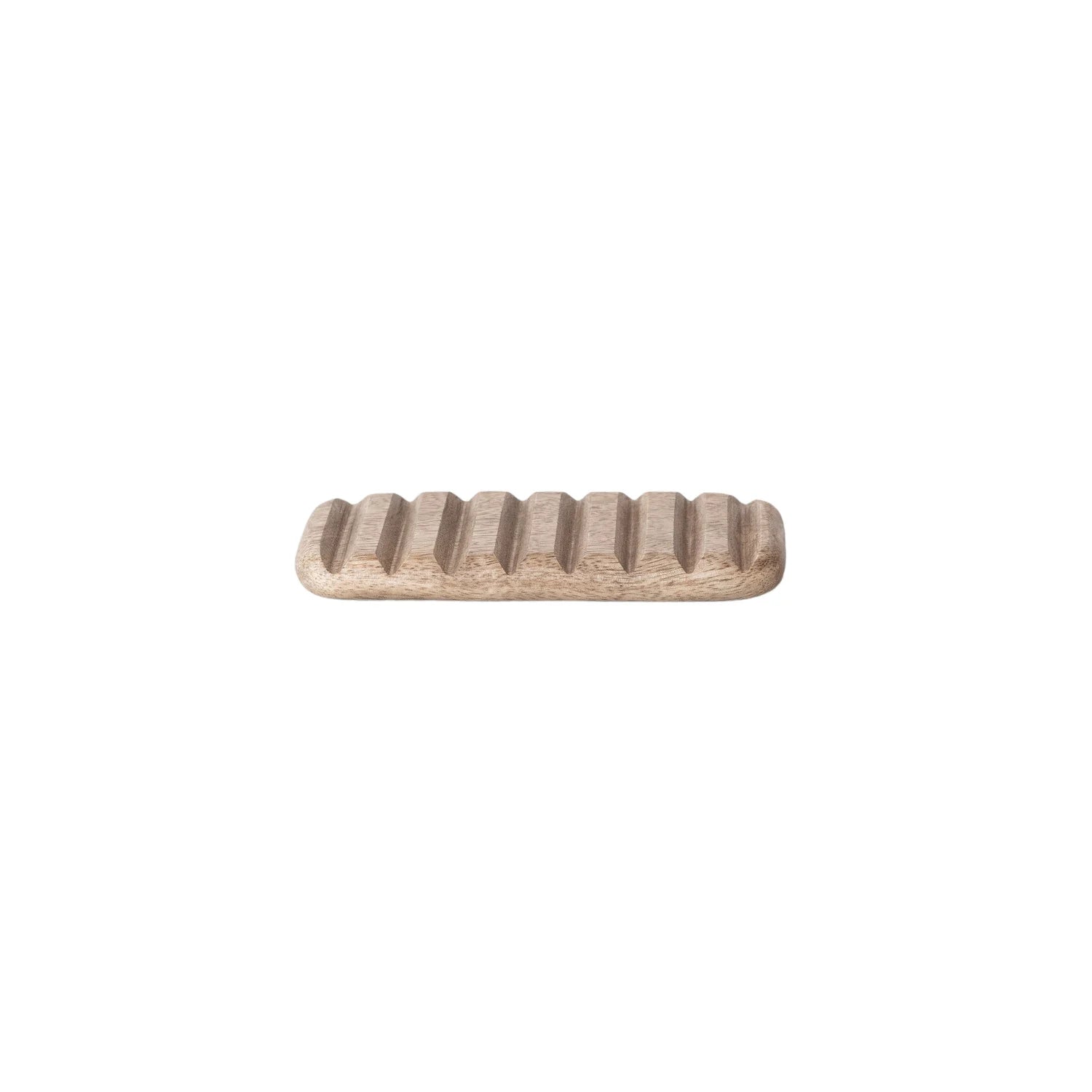 Carved Mango Wood Soap Dish