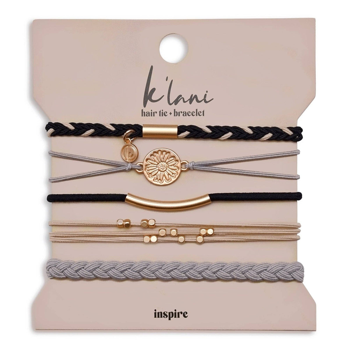"Inspire" Hair Tie Bracelets