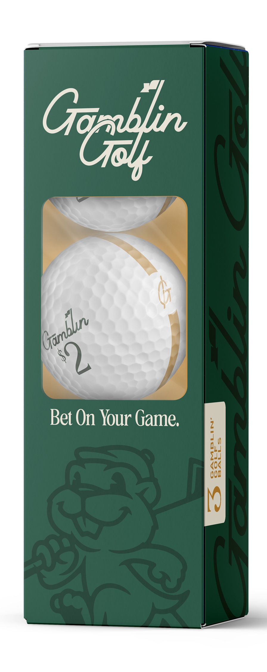 Gamblin' Golf - Single Sleeve 3 Balls