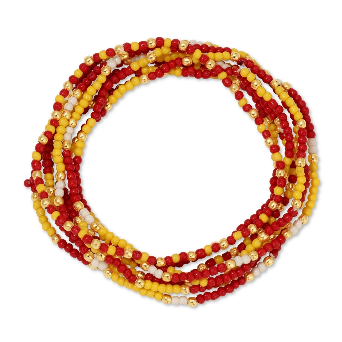 Stretch Seed Bead GAME DAY Bracelets
