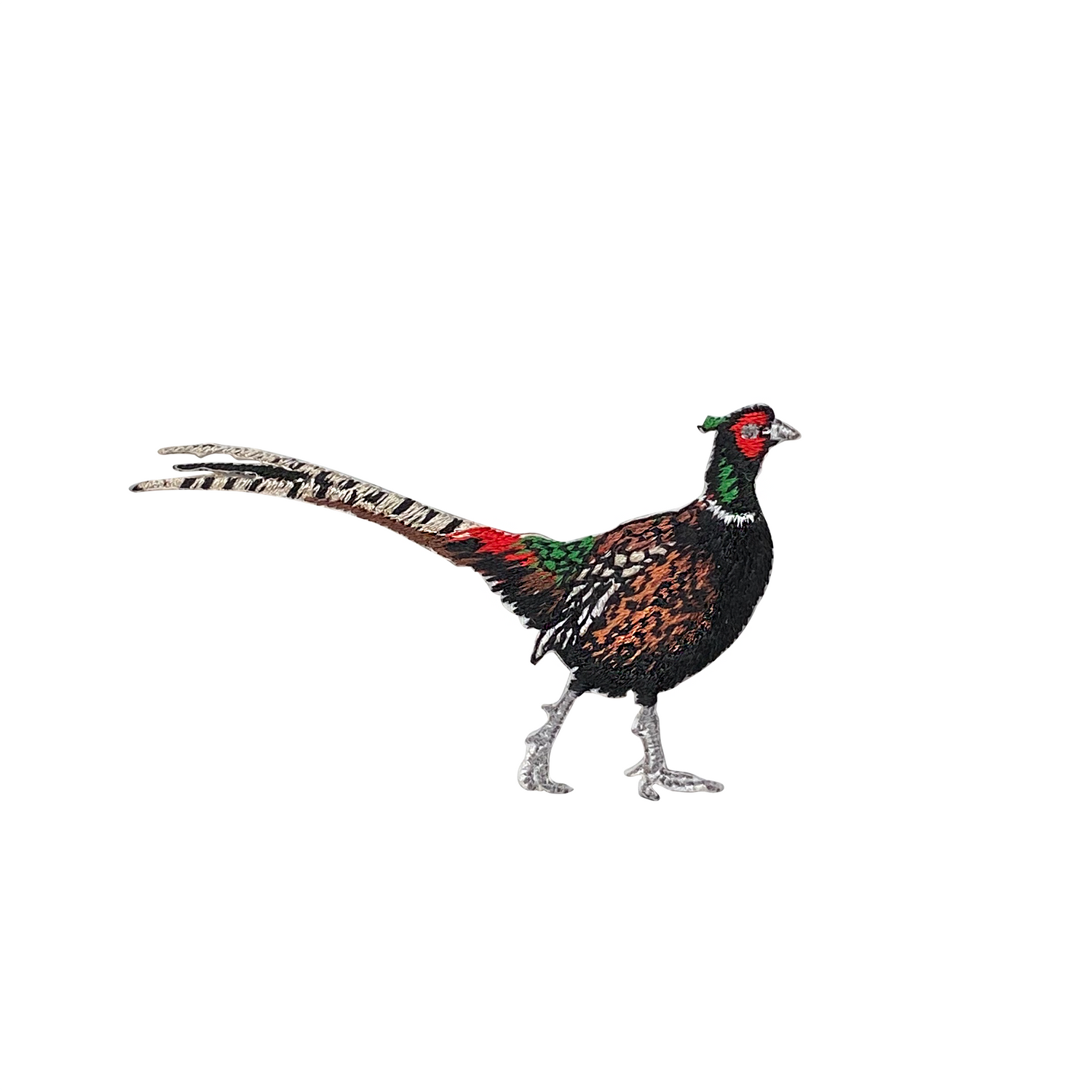 Ring-Necked Pheasant  Iron on Patch