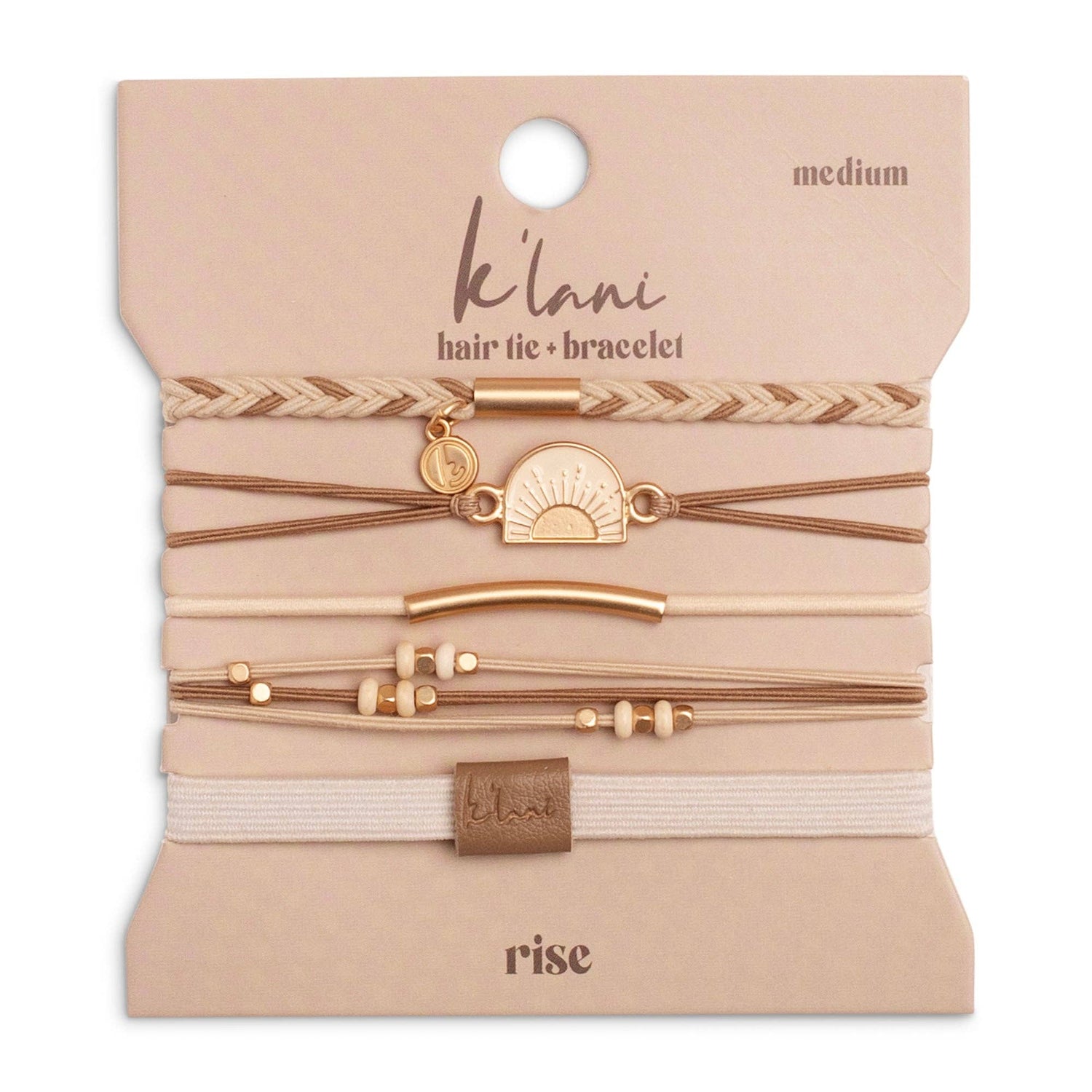 "Rise" Hair Tie Bracelets