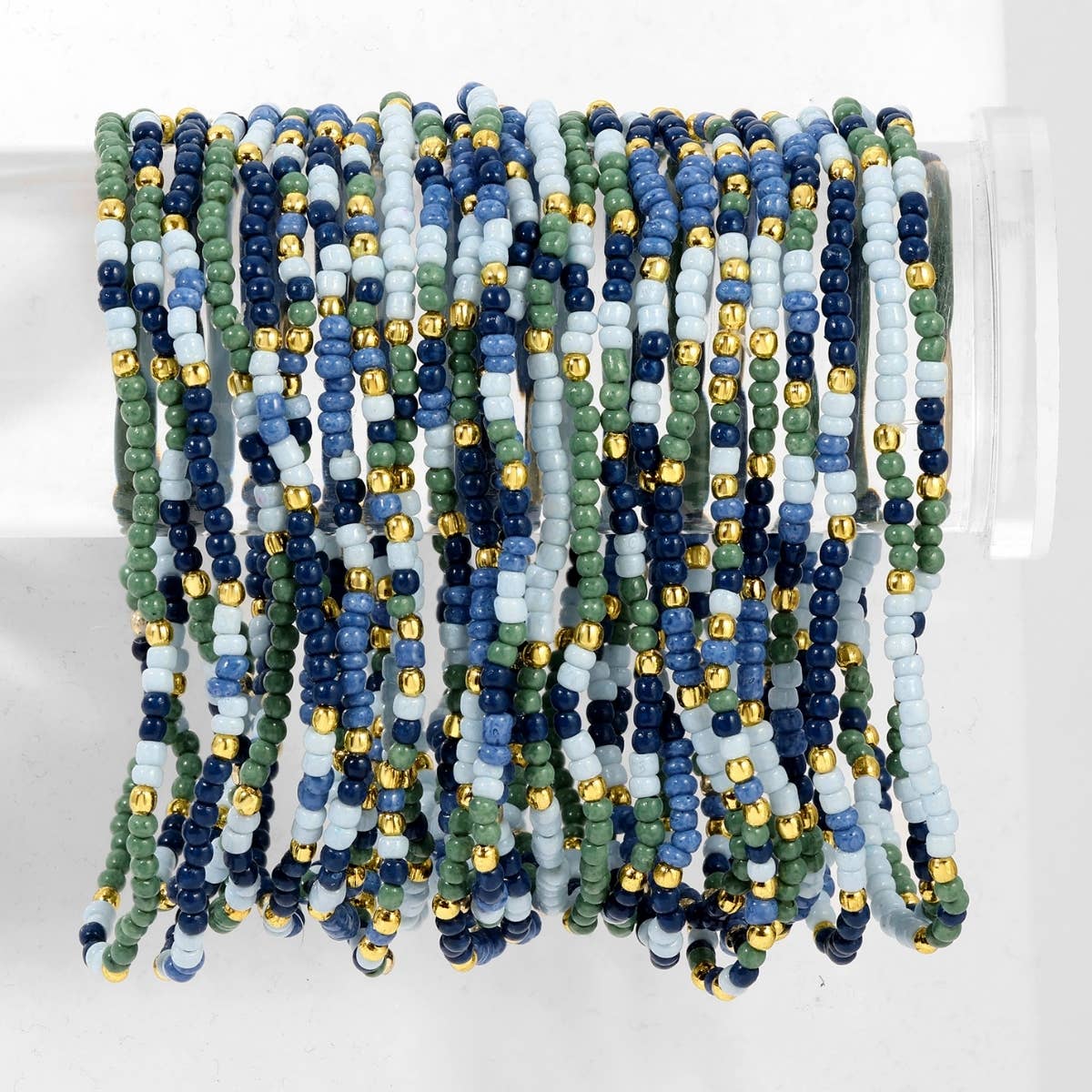 Assorted Stretch Seed Bead Bracelets