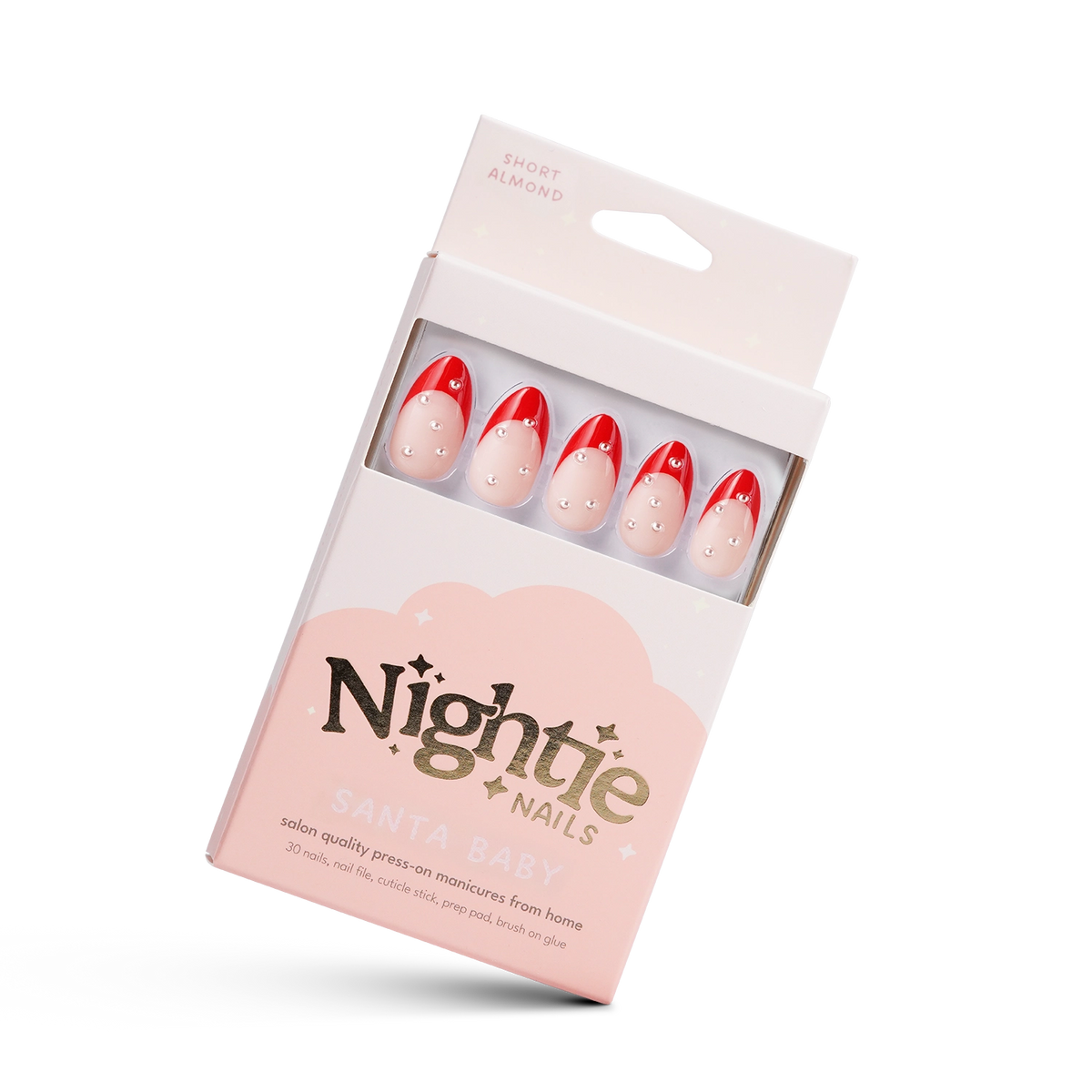 Santa Baby | Press on Manicure
