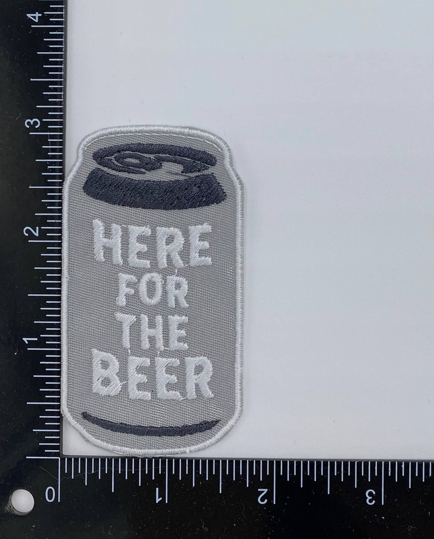 Here for the Beer Iron on Patch