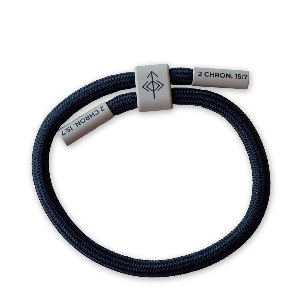 Don't Give Up Christian Cord Bracelet