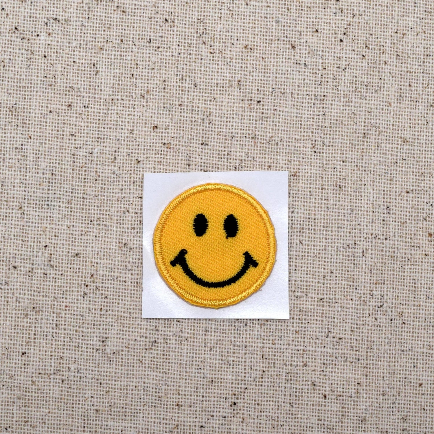 Smiley Face Iron on Patch