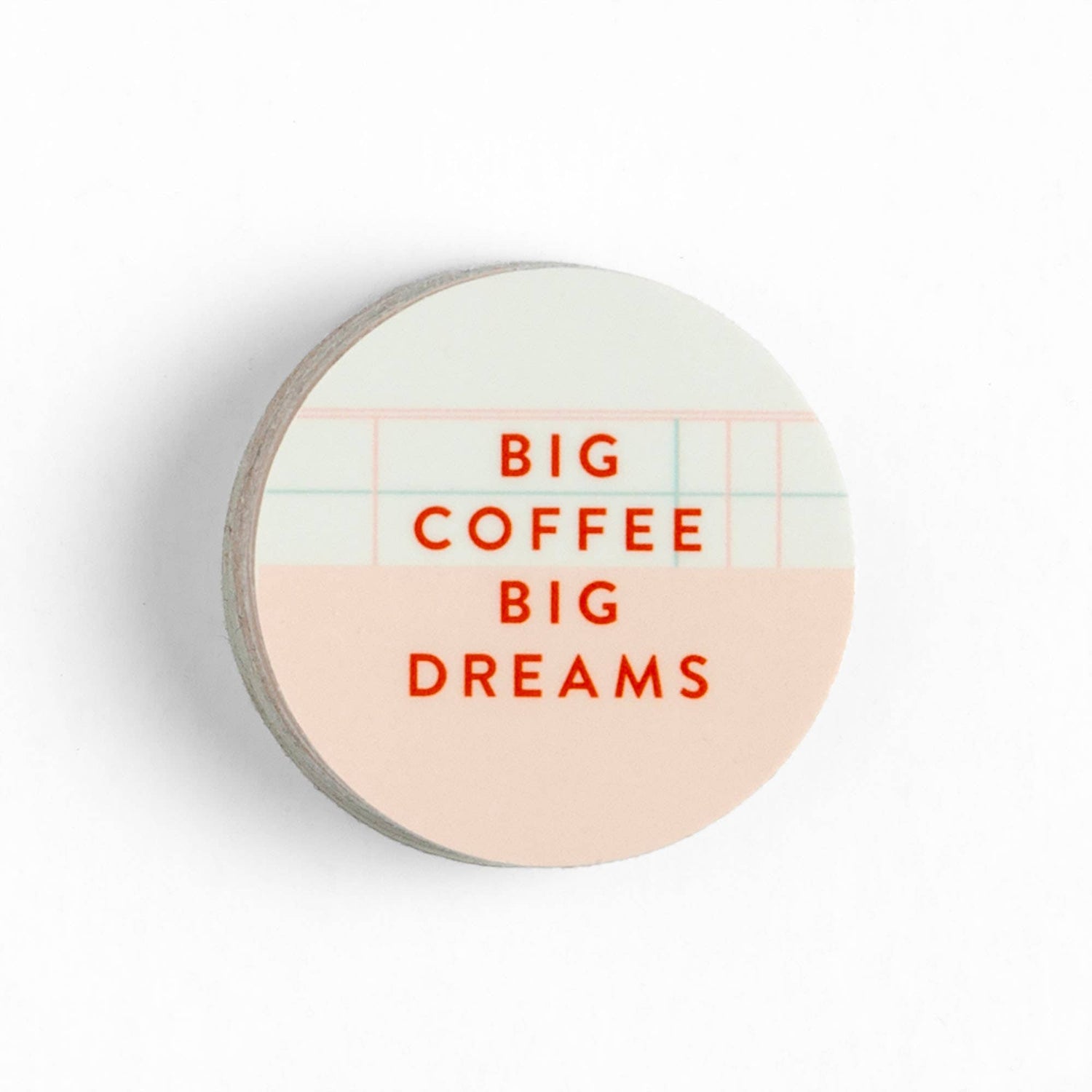 Big Coffee, Big Dreams Decal Sticker