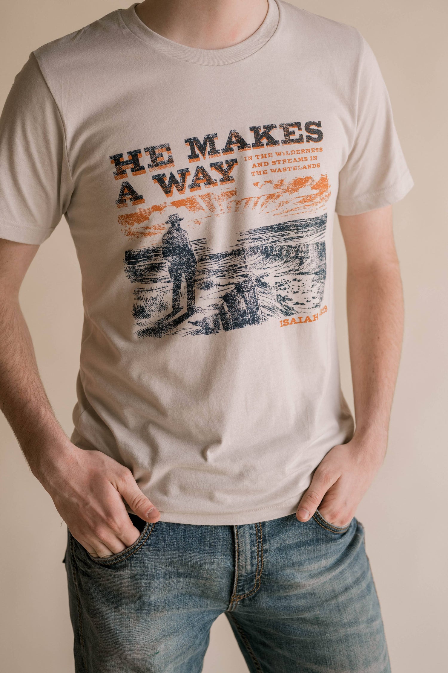He Makes A Way Mens Tee