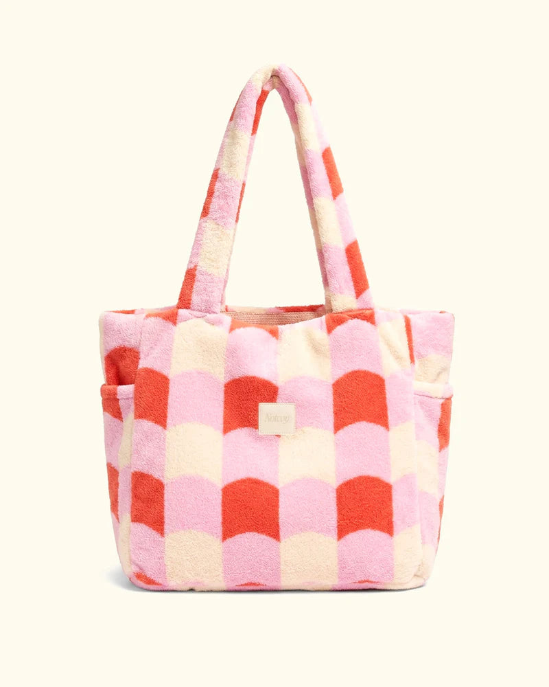 Cherry Blossom Towel Tote Bag