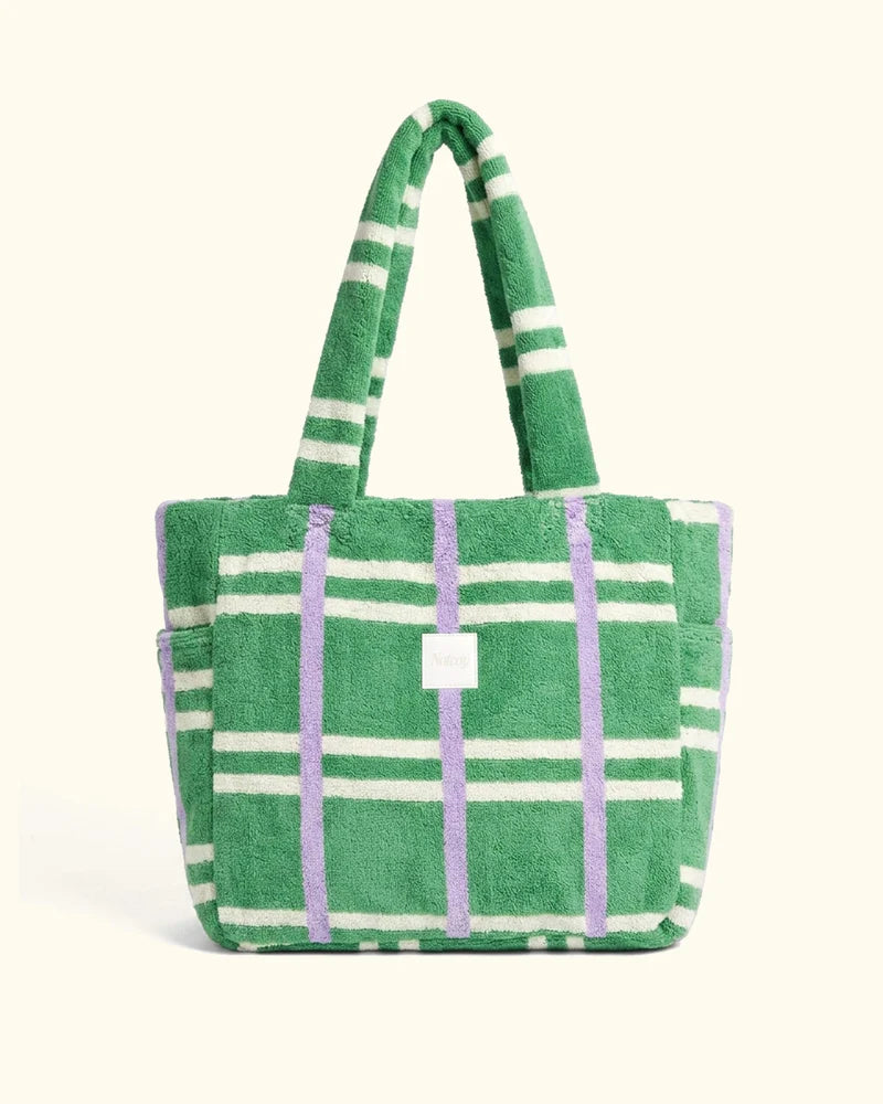 Garden Stroll Towel Tote Bag