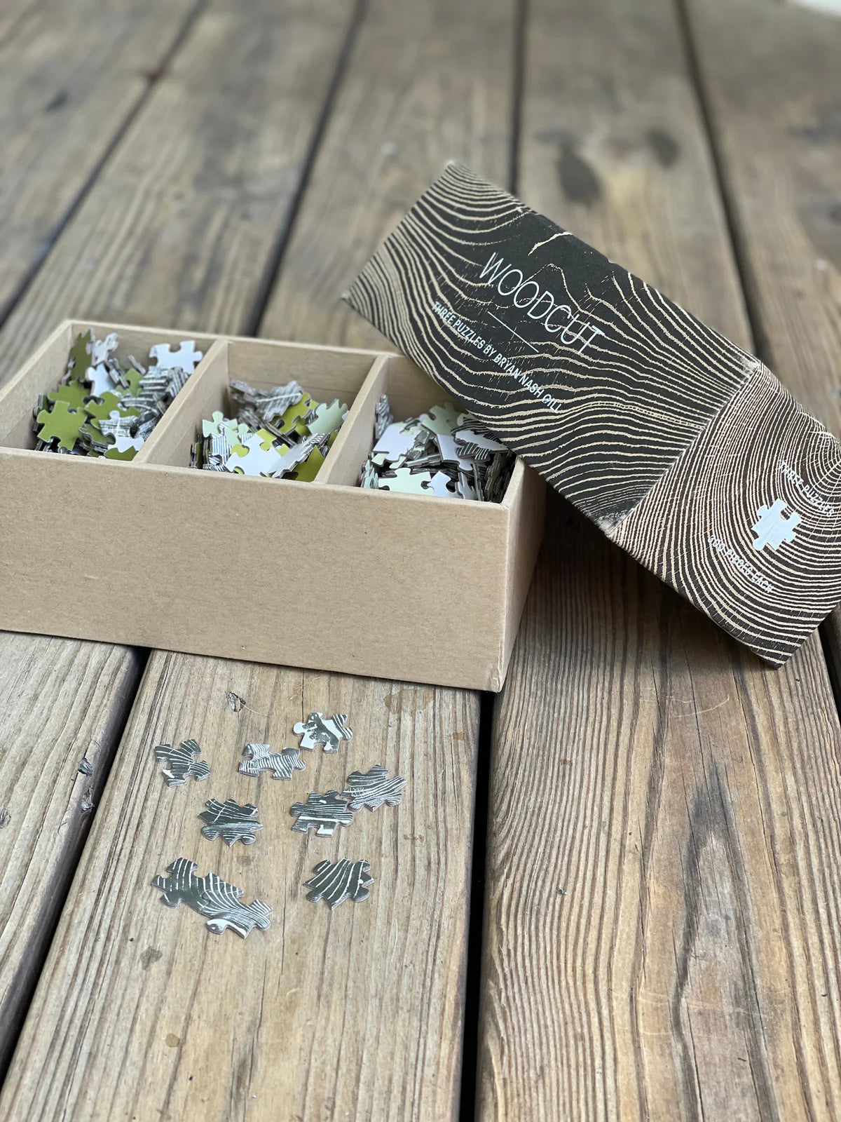 Woodcut: Three Puzzles